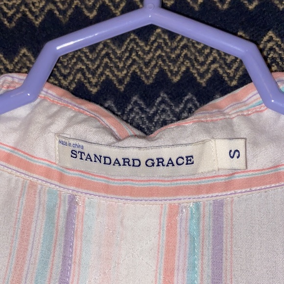 Standard Grace button up blouse, size SM - Picture 2 of 3
